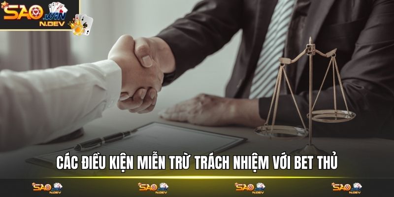 Miễn trừ trách nhiệm